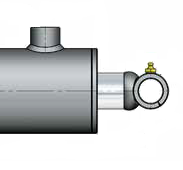 X Welded Bushing Cylinder Rod Hbu