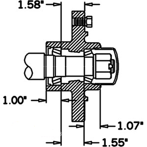 30306 - R8 Spindle Cartridge Assembly